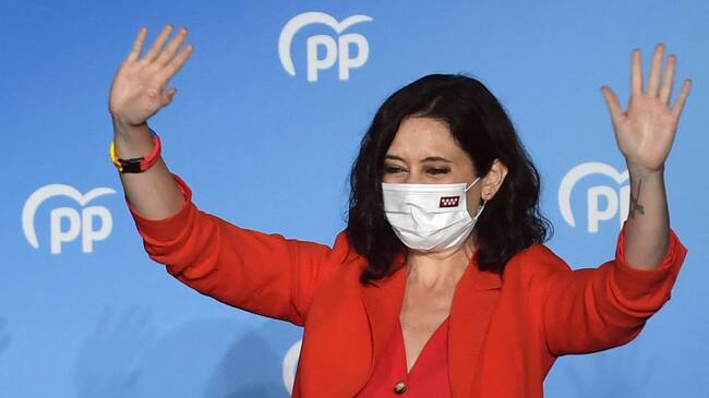 Isabel Díaz Ayuso, presidenta de la Comunidad de Madrid