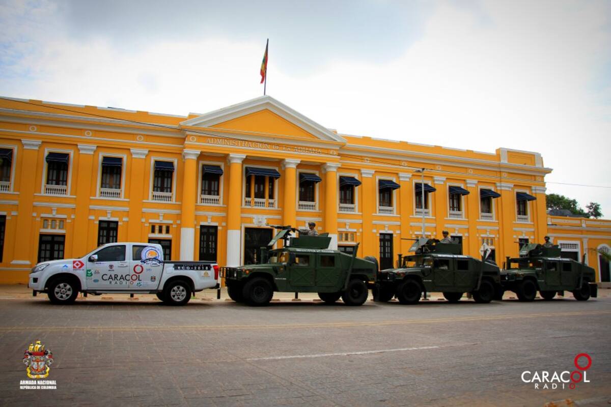 La tradicional Aduana en el centro de Barranquilla recibió a la expedición