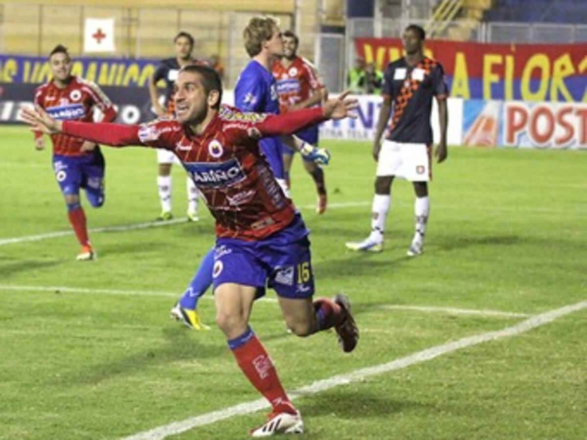 Pasto tapó la crisis interna con triunfo sobre Caldas