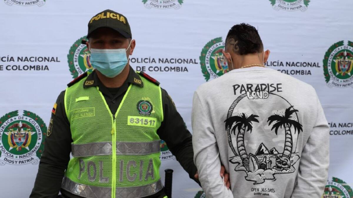 Detenido presunto asaltante del transporte público en Manizales