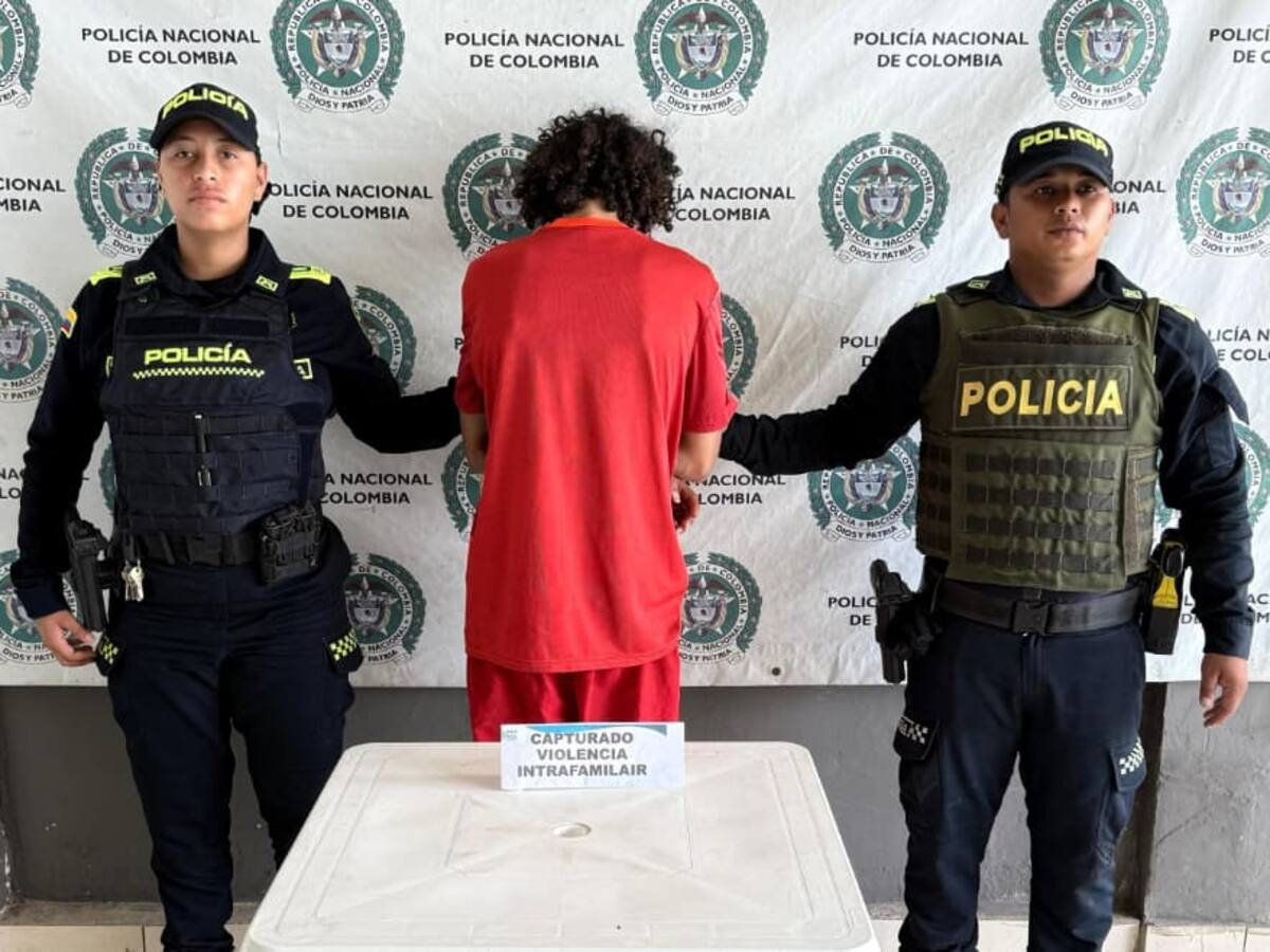 Joven fue capturado por amenazar con machete a su expareja en El Carmen de Bolívar