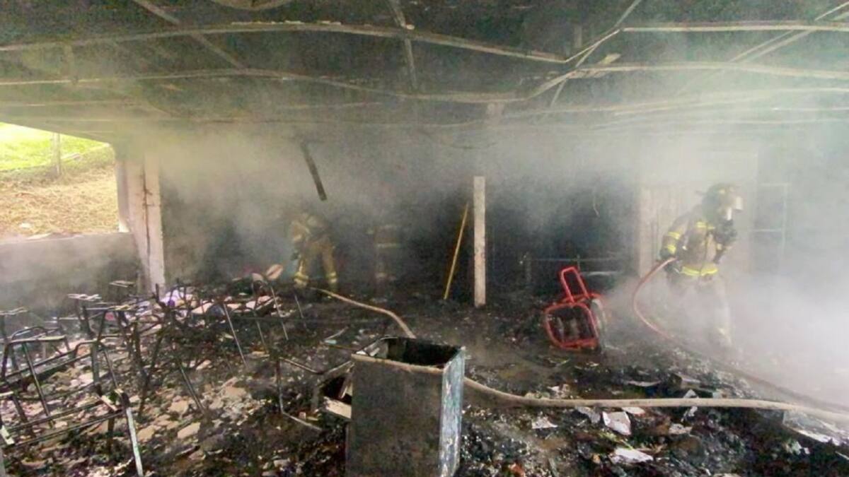 Controlan incendio en un hogar de adopción del Poblado en Medellín