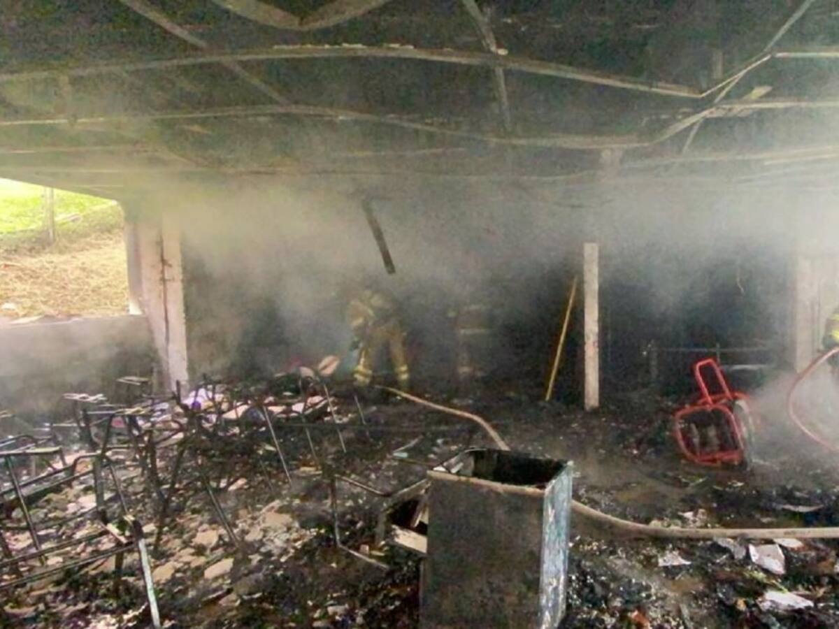 Controlan incendio en un hogar de adopción del Poblado en Medellín