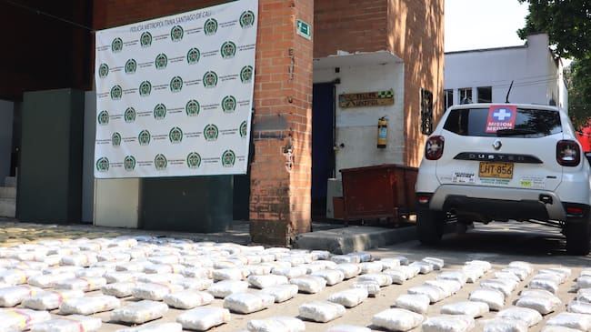 Simulaban ser misión médica para transportar marihuana en Cali: un capturado y un menor aprehendido