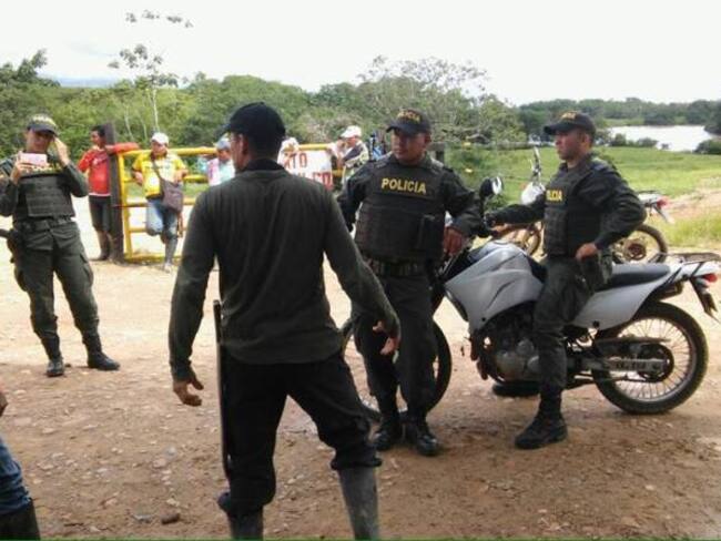 Campesinos que se oponen a la exploración petrolera en el sur del Caquetá se enfrentaron con la fuerza pública