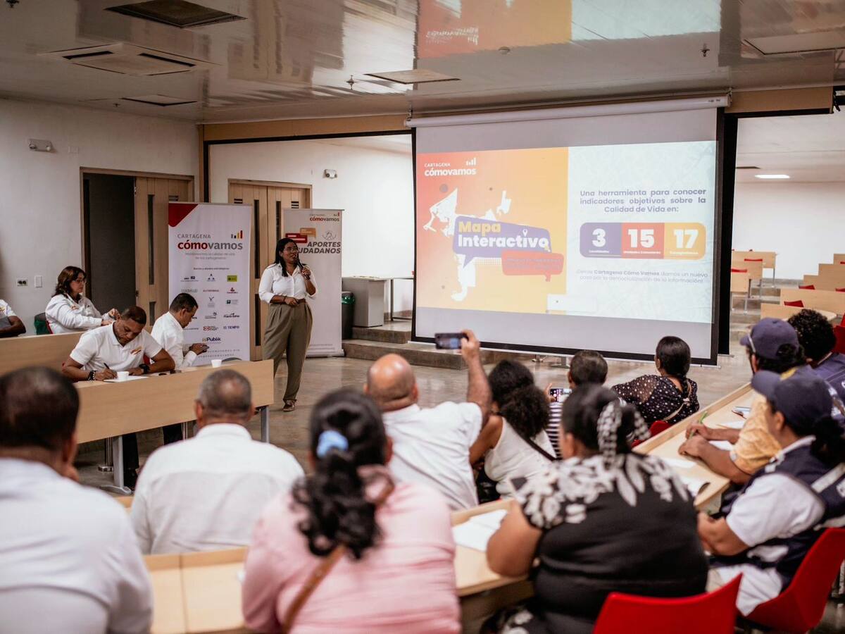 Primer Mapa Interactivo con datos desagregados para Cartagena
