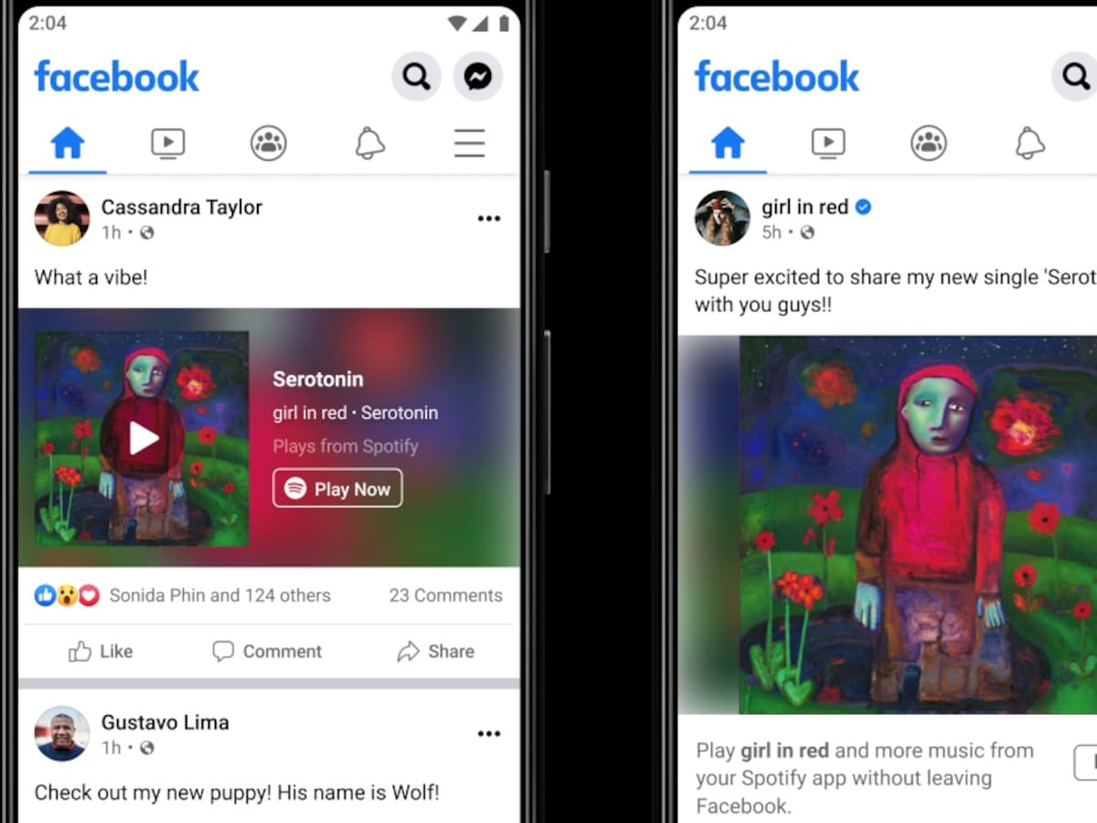 ¿Cómo reproducir canciones completas de Spotify en Facebook?
