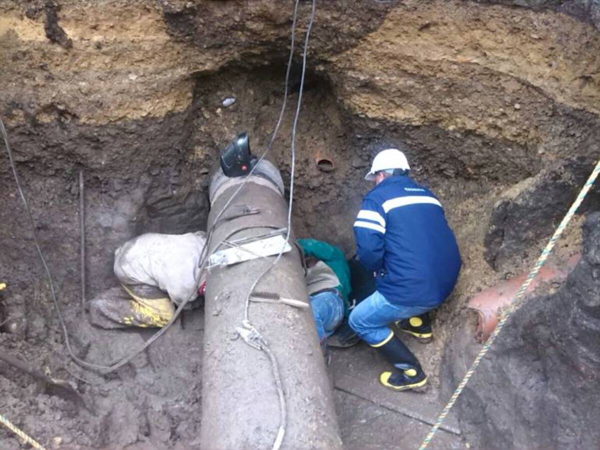 Obras en la vía Tunja-Bogotá dejaron sin agua a casi el 80% de la capital de Boyacá