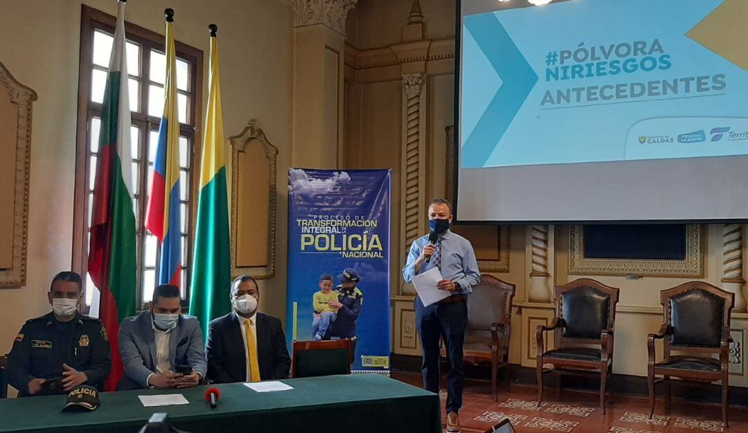 Lanzamiento de la campaña #PólvoraNiRiesgos