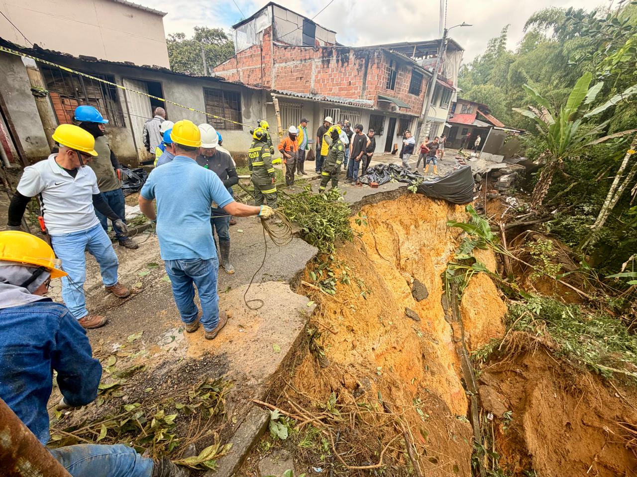 Afectaciones por las lluvias en Dosquebradas (Alcaldía de Dosquebradas)