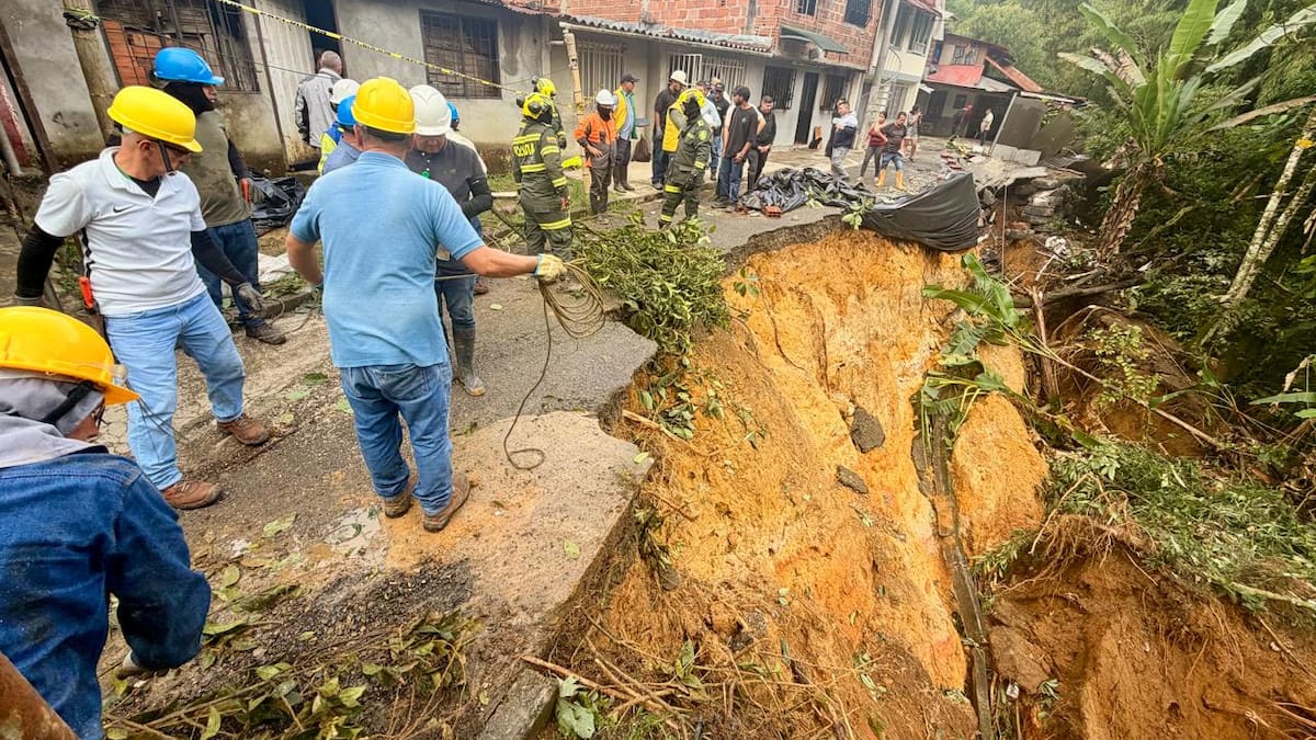 Dosquebradas declaró calamidad pública por las fuertes lluvias y las afectaciones que han generado