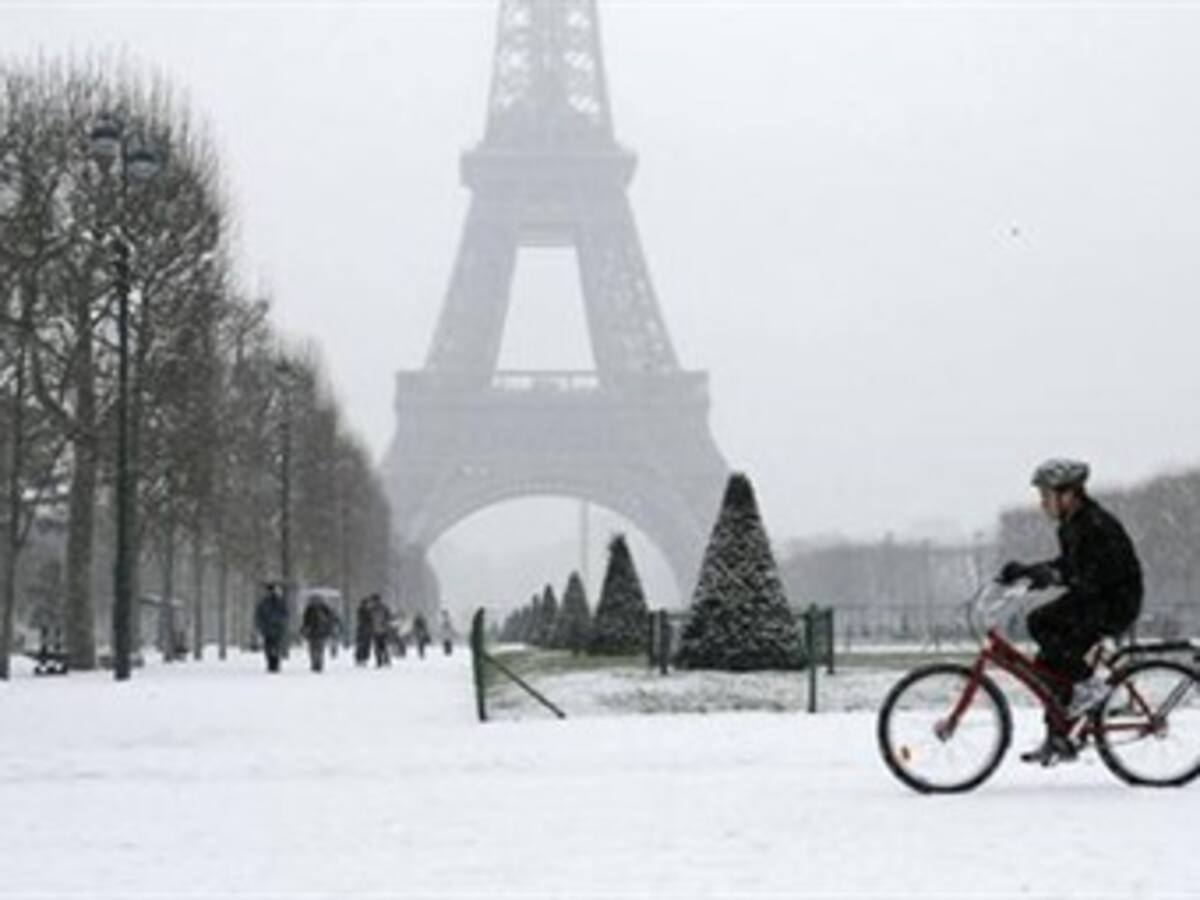 Europa y Estados Unidos, víctimas de bajas temperaturas para temporada navideña