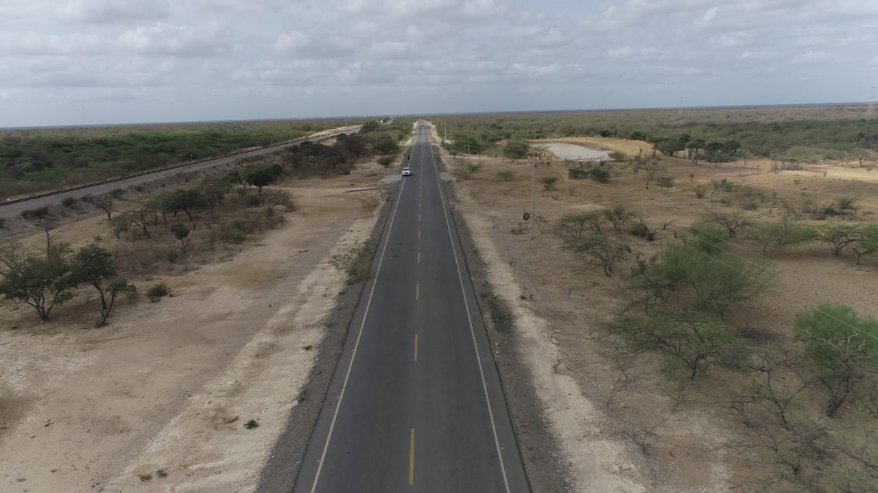 Proyectos en La Guajira - Cortesia INVIAS