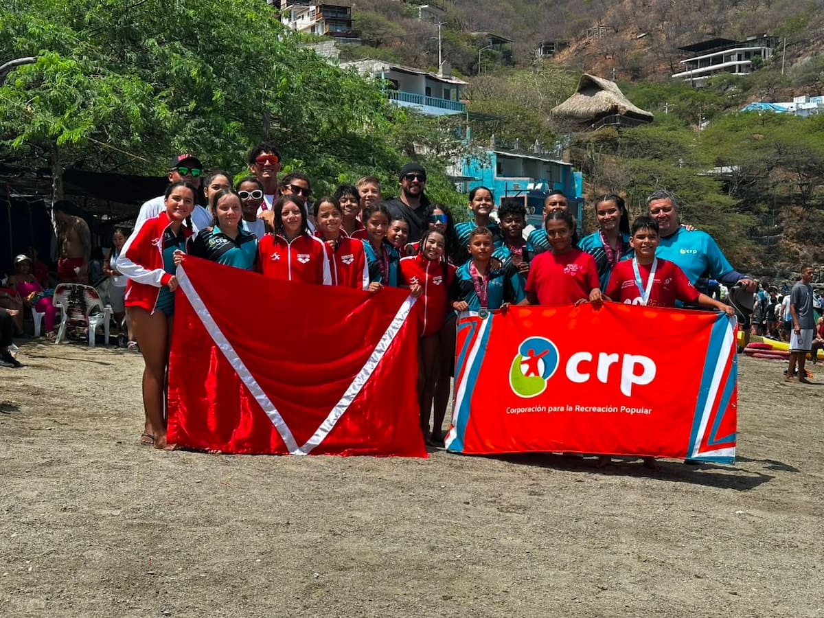 Club CRP y Liga Vallecaucana dominaron la II Parada Nacional de Aguas Abiertas