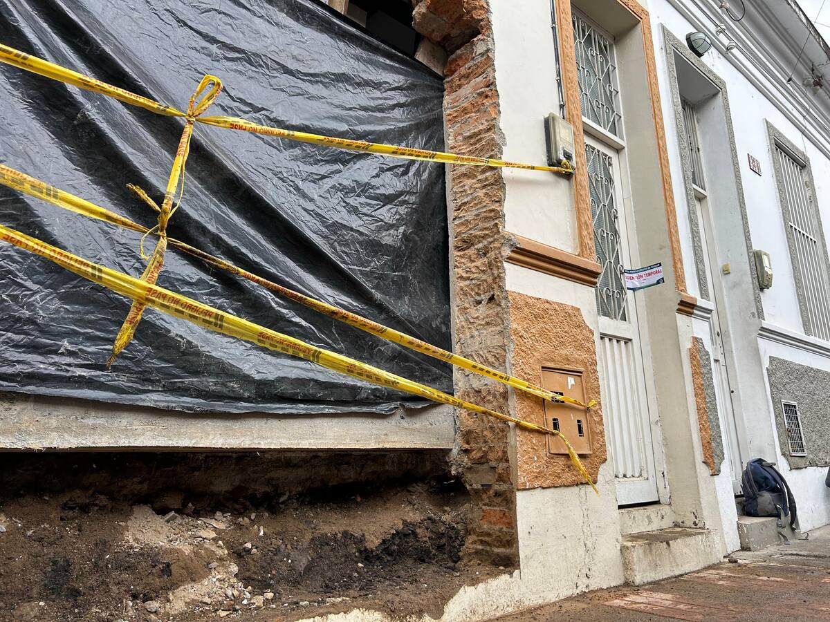Sellan obra ilegal en el tradicional barrio La Pola de Ibagué