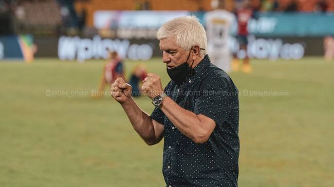 Julio Comesaña, técnico del Medellín en 2021