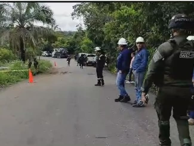 Con explosivos atentaron contra infraestructuras petroleras en Barrancabermeja