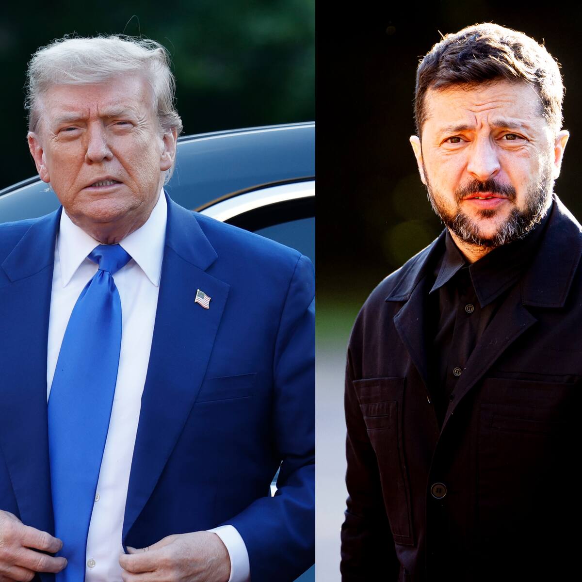 Trump dijo que reunión con Zelenski ha sido “buena” y que todos quieren fin de la guerra