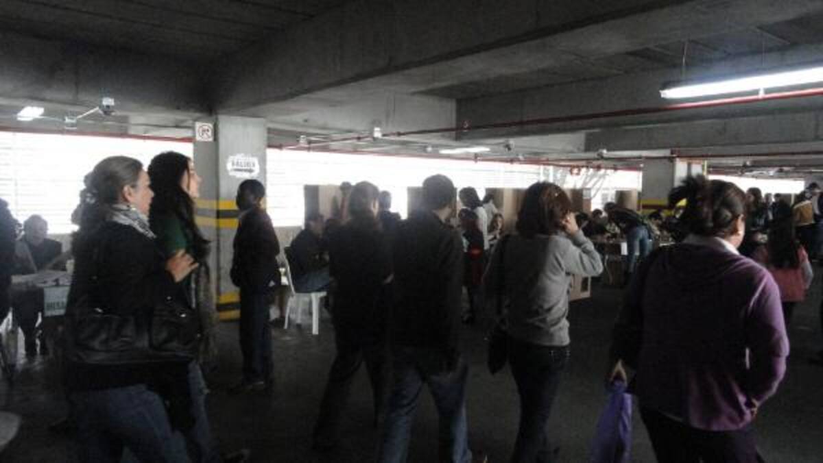 Así fueron las votaciones en Unicentro