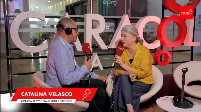 Catalina Velasco :Ministra de Vivienda, Ciudad y Territorio de Colombia