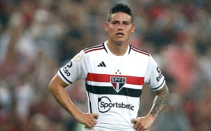 James Rodríguez durante un partido del Sao Paulo (Photo by Wagner Meier/Getty Images)