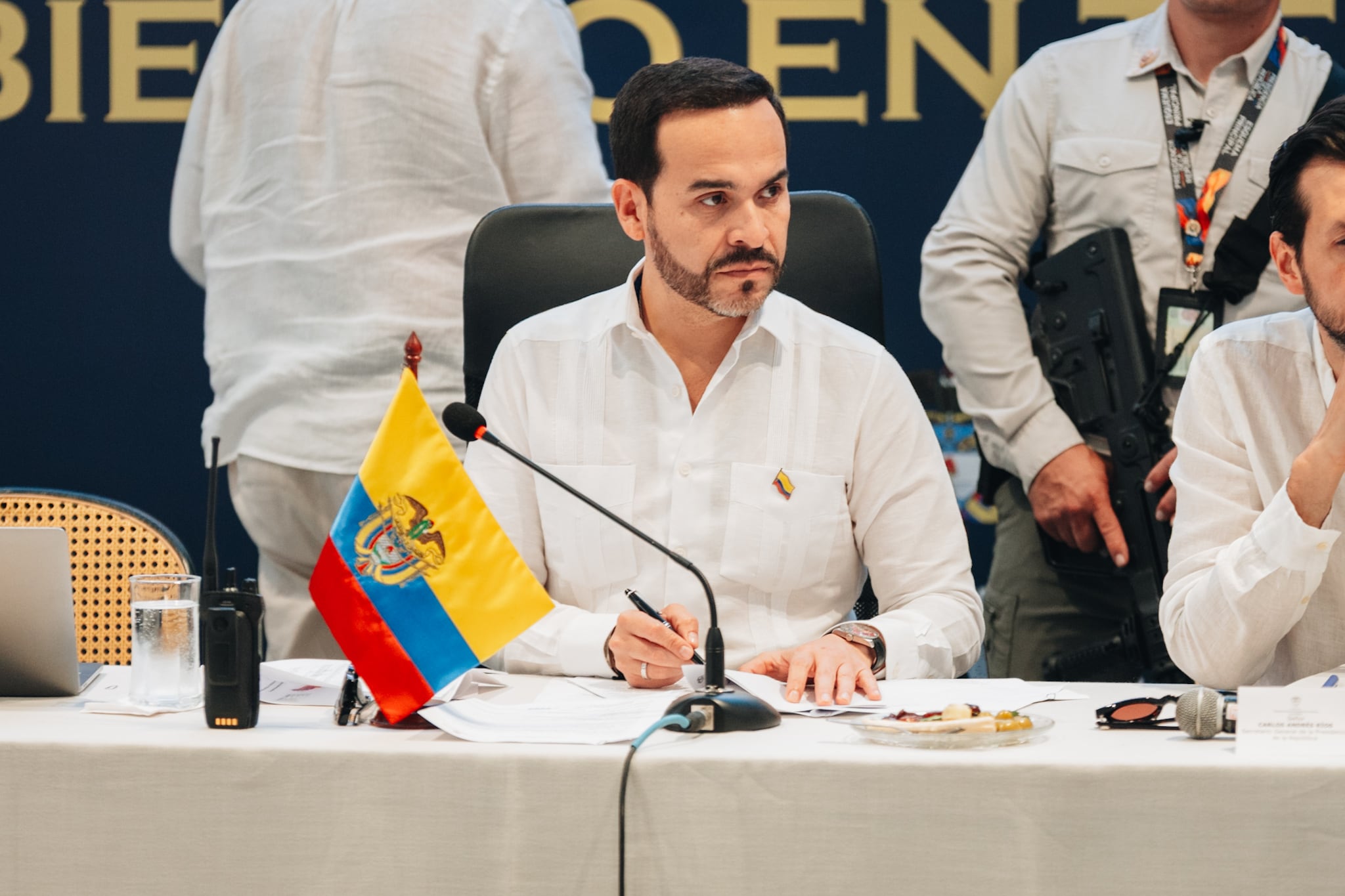 Presidente Abelardo De La Espriella anuncia compromisos con Cartagena y Bolívar