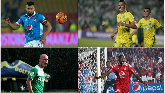 Nacional se enfrentará contra Millonarios, mientras que el Cali recibirá al América. Foto: Colprensa