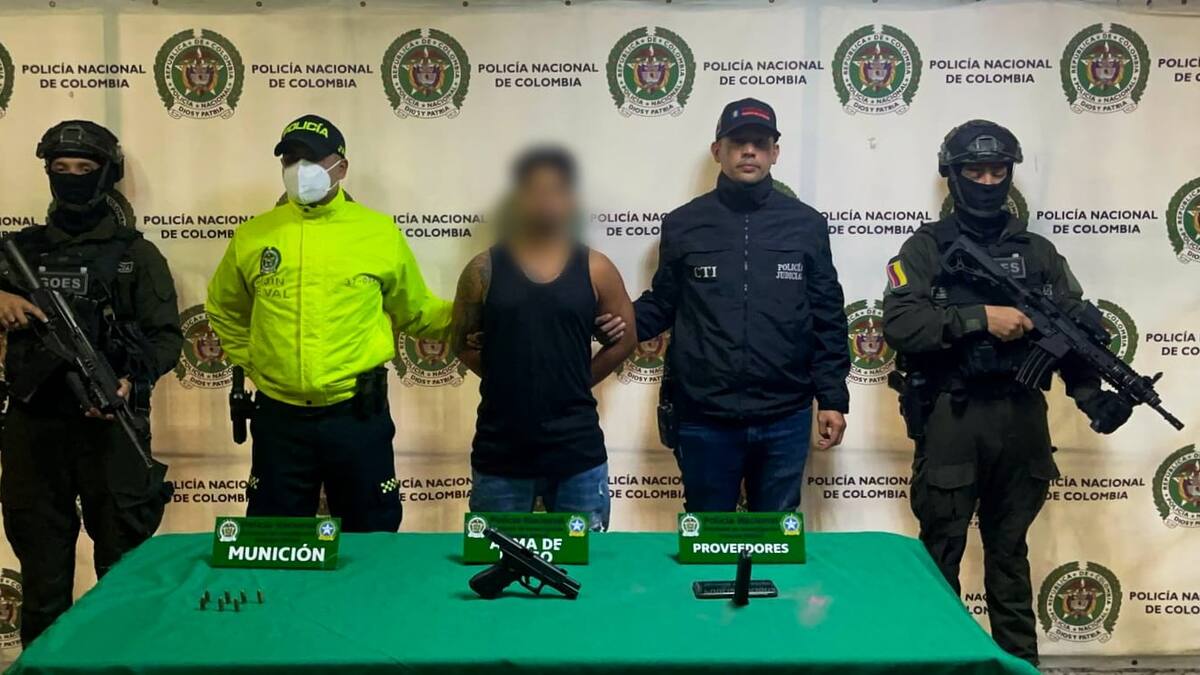 Cayó alias Pipecito, jefe de ‘Los Juaquinillos’ de Belén Rincón en Medellín