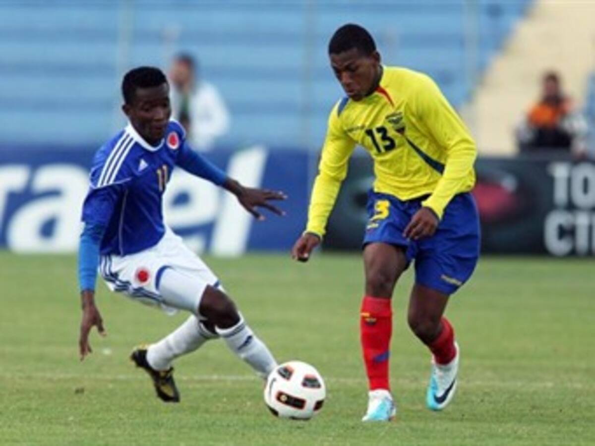 Colombia y Ecuador empataron 0-0- en hexagonal final del Suramericano de fútbol Sub-17