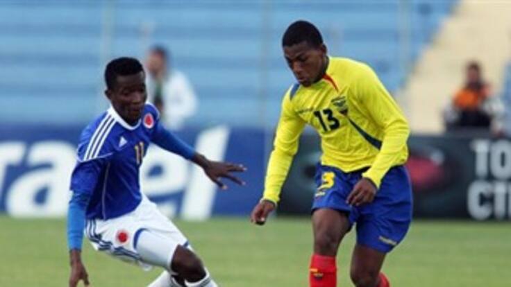 Colombia y Ecuador empataron 0-0- en hexagonal final del Suramericano de fútbol Sub-17