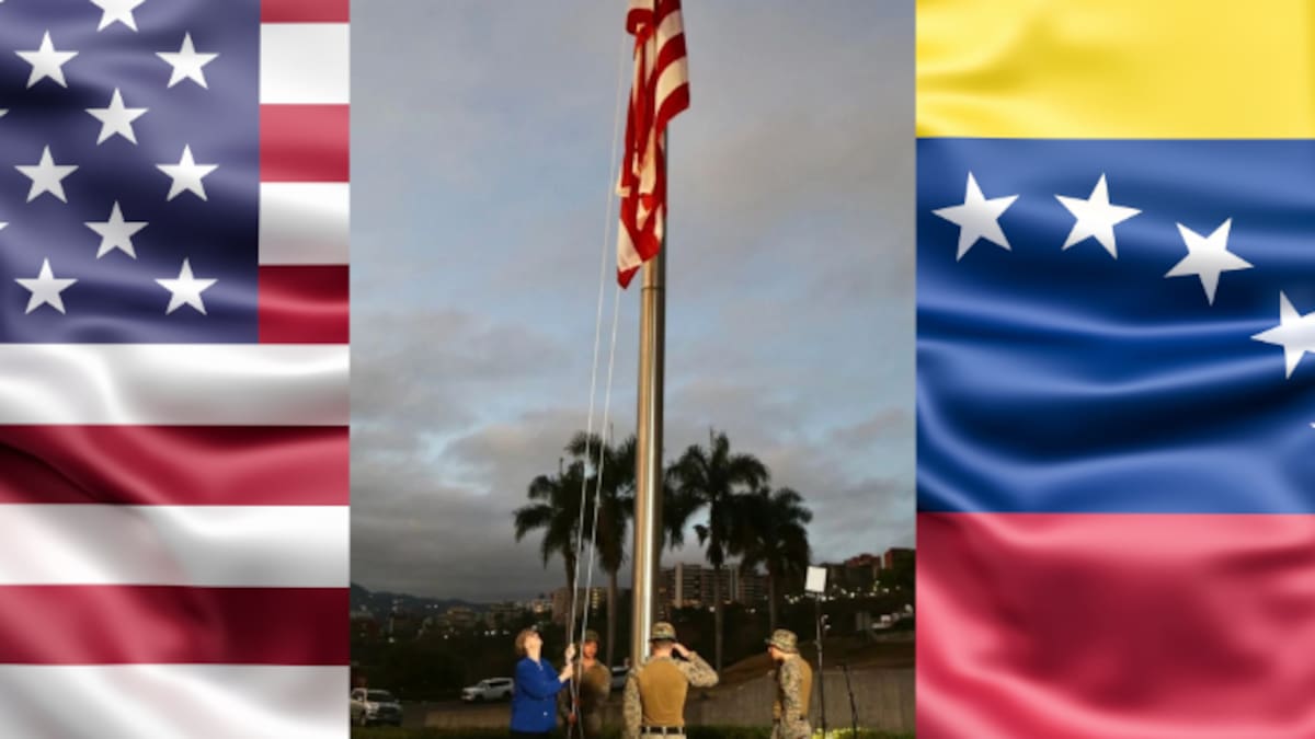 Tras siete años de ruptura diplomática: EEUU vuelve a izar su bandera en su embajada en Caracas