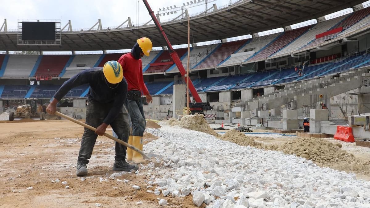 “Inician los trabajos para la siembra del césped del Metropolitano”: alcalde Alejandro Char