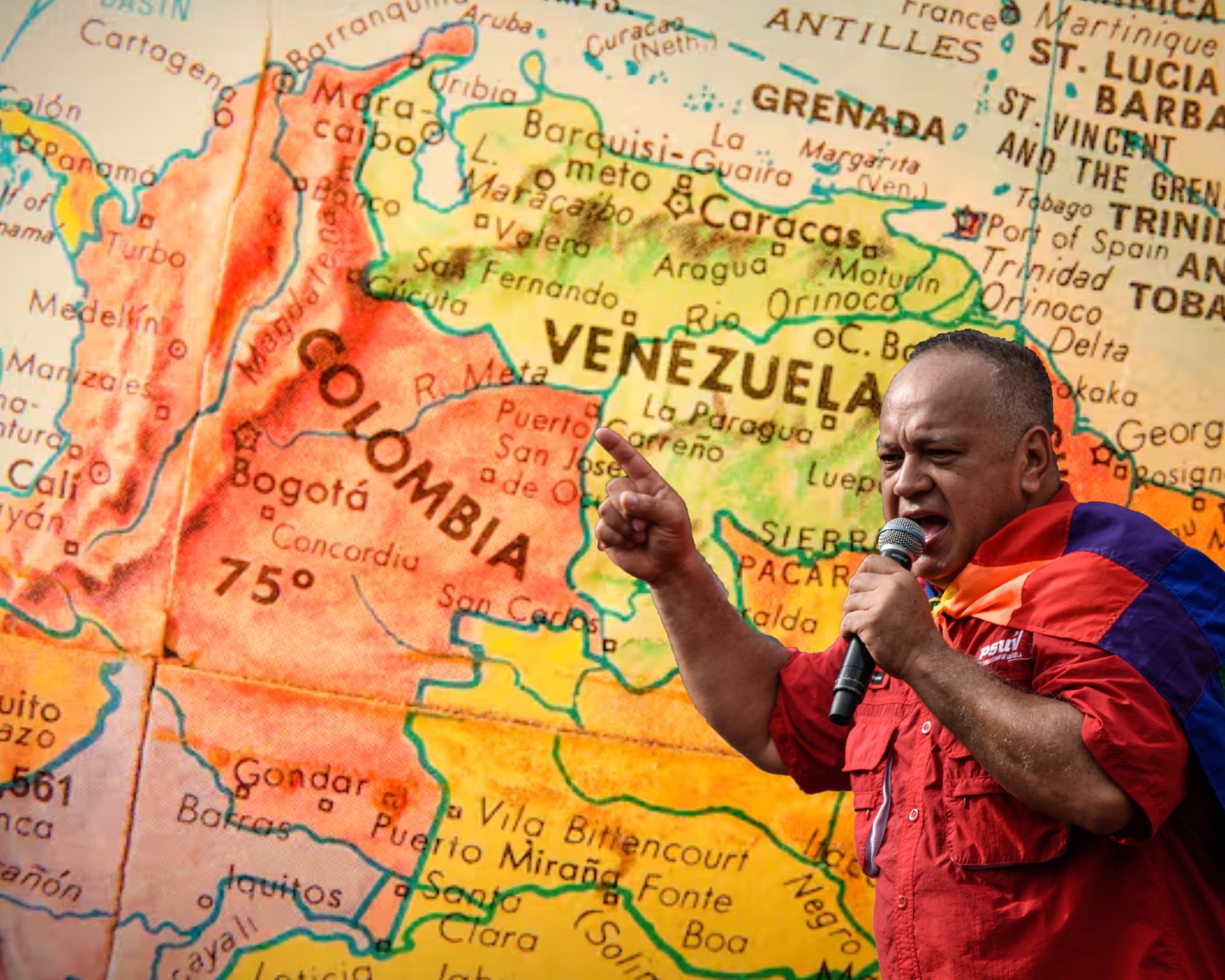 El ministro del Interior venezolano aseguró que la frontera con Colombia está resguardada y que están dispuestos a brindar ayuda para combatir la presencia de grupos ilegales.
(foto: Caracol Radio / Getty)