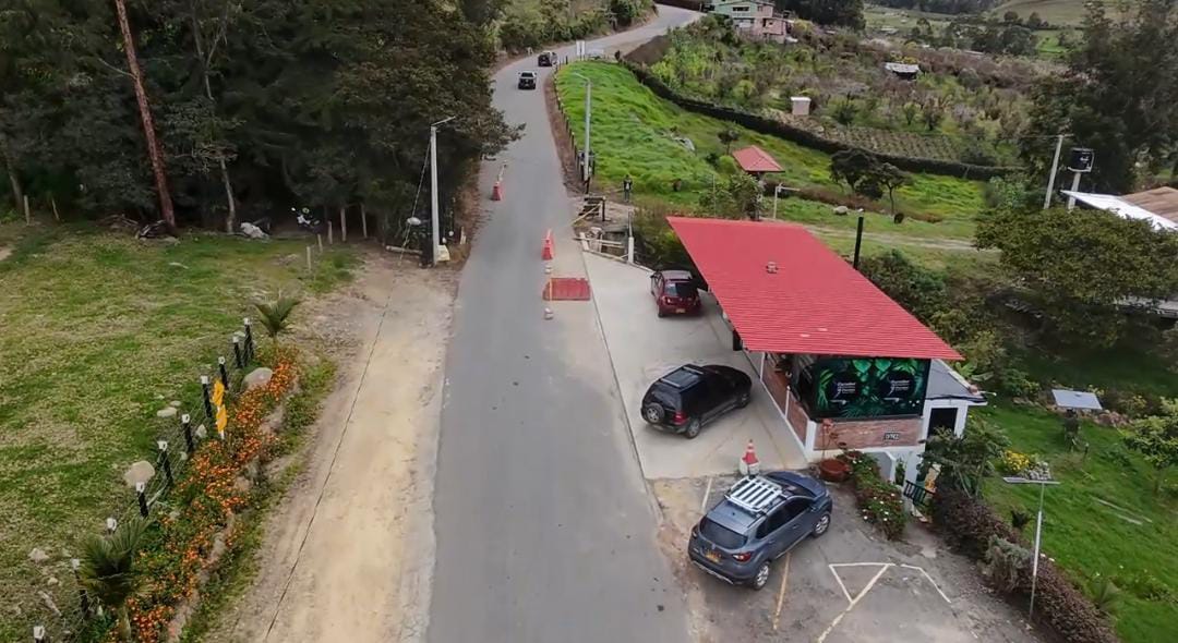 El puente está ubicado en el kilómetro 55 en la vía que de Tierranegra conduce al municipio de Jenesano, en el sector conocido como Puente Camacho / Foto: Alcaldía de Jenesano