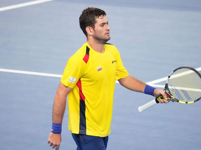 Colombia quedó contra las cuerdas ante Países Bajos en la Copa Davis (Photo by Koji Watanabe/Getty Images)