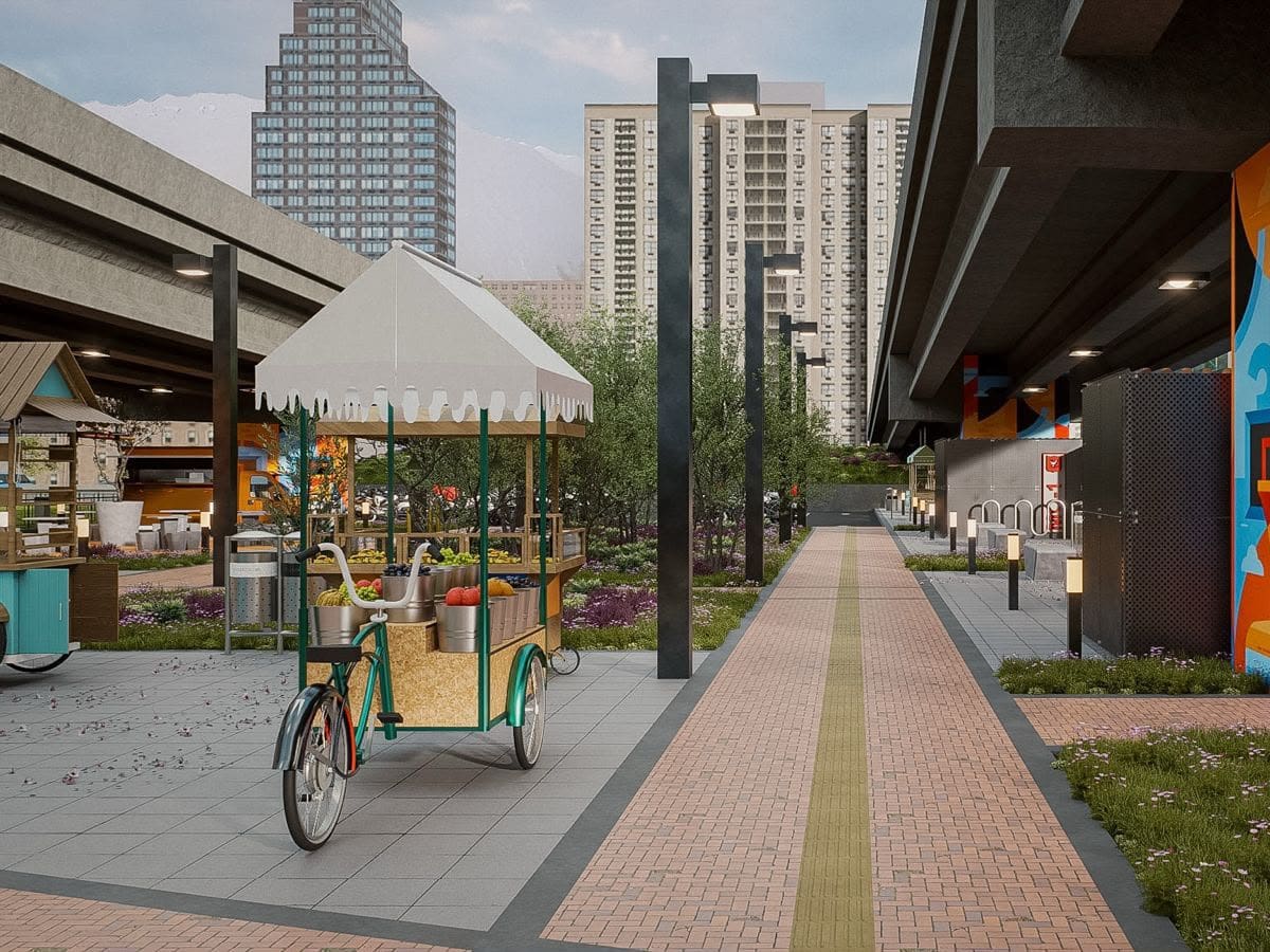 Proyecto del bajo puente de la Autosur con Av. Villavicencio promete canchas y zona de comidas