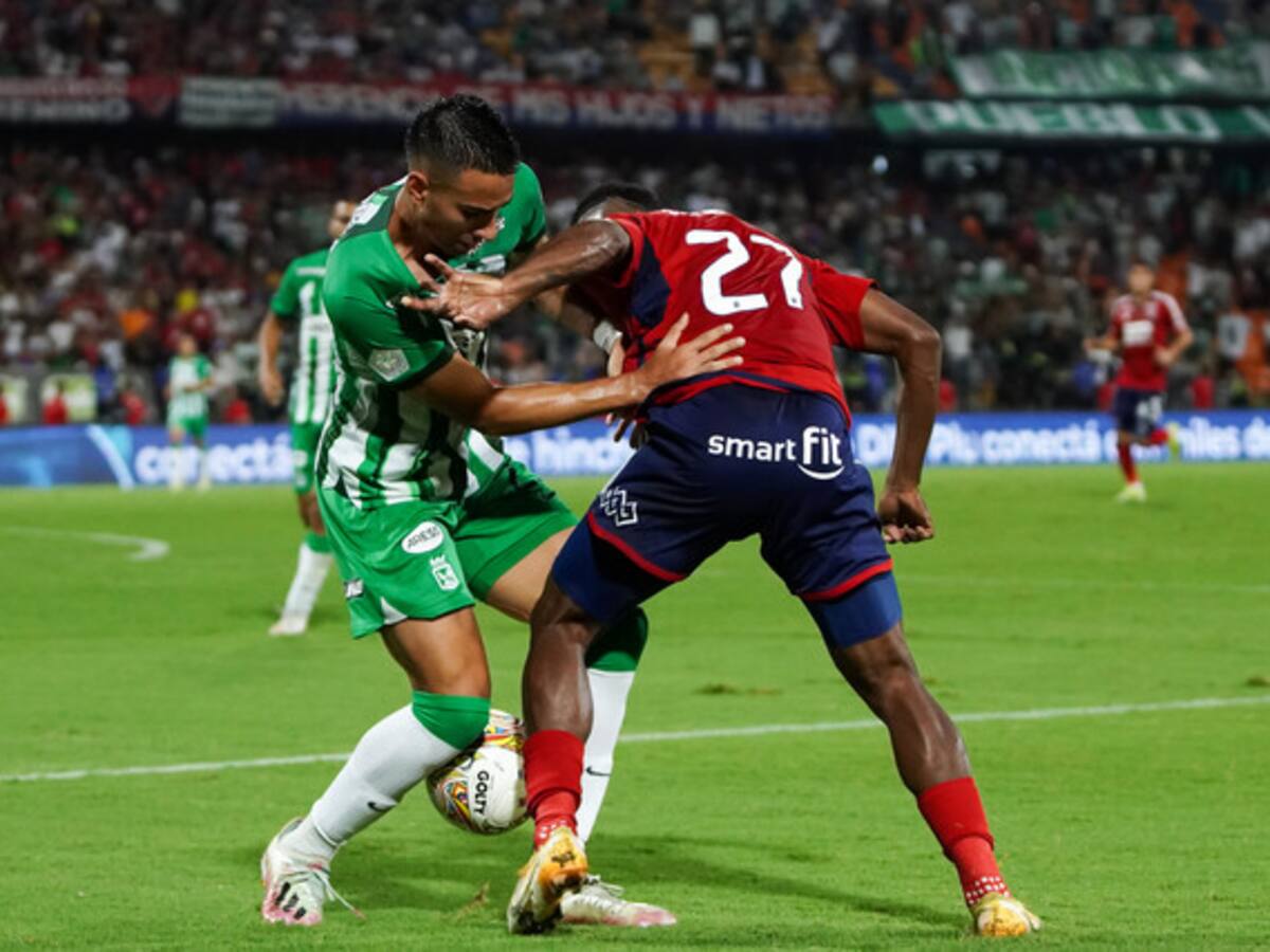 Nacional recibe al Medellín en el primer partido de las semifinales de la Copa Colombia