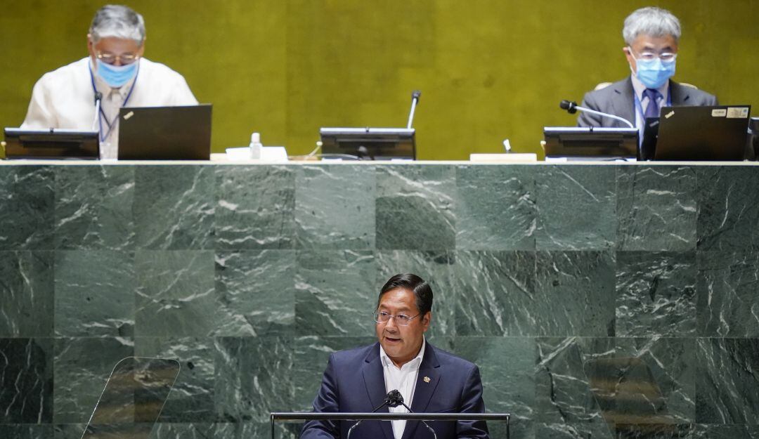 El mandatario Luis Arce criticó que hubo países e instituciones que participaron en conjunto para desestabilizar Bolivia en 2019.