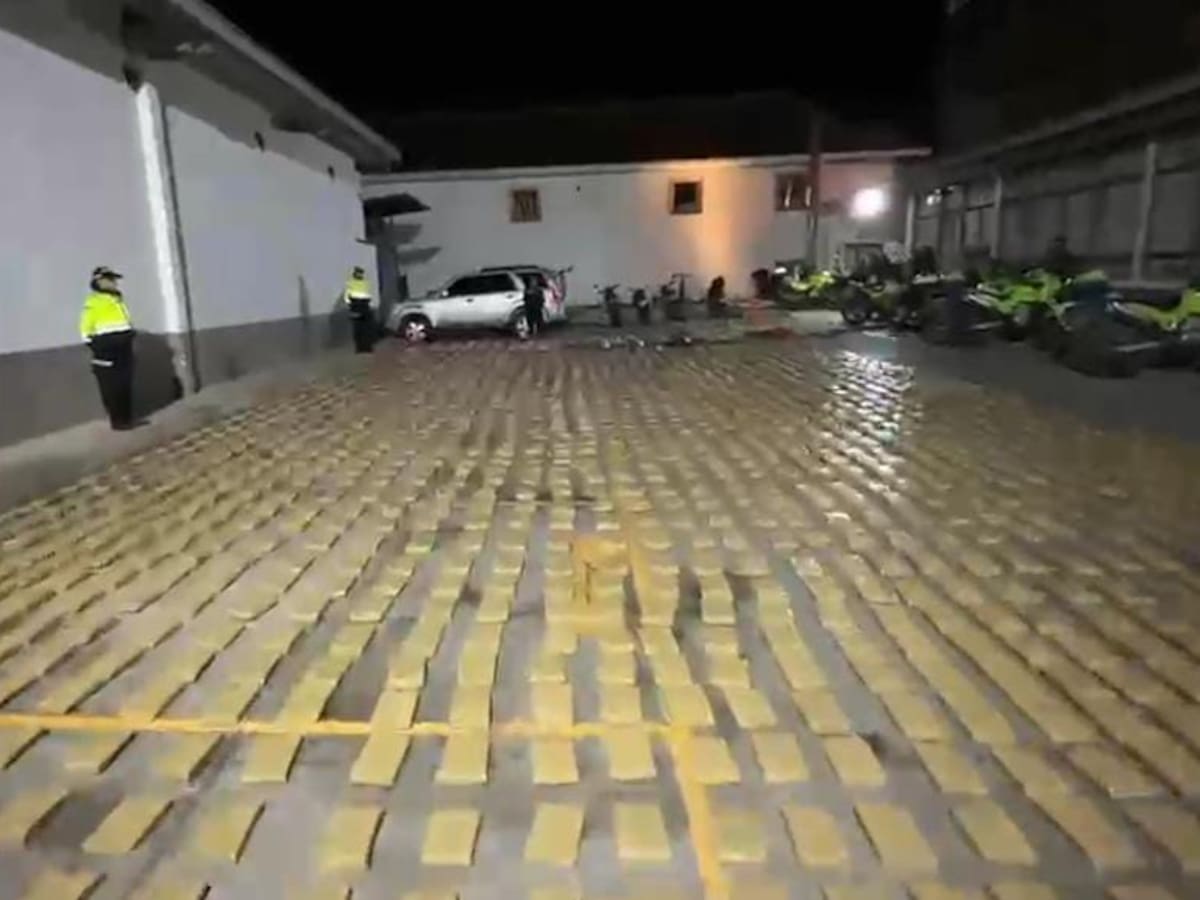 Policía Metropolitana de Tunja incauta casi una tonelada de marihuana en la capital boyacense
