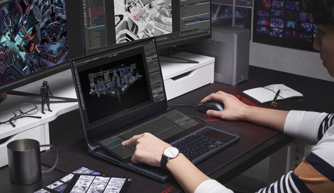 El Zephyrus Duo 15 es un portátil todoterreno listo para ejecutar cualquier programa 