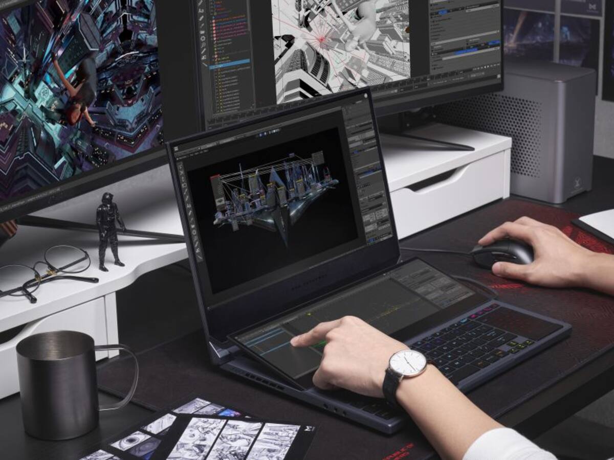 Zephyrus Duo 15: un equipo multitarea para tiempos de virtualidad