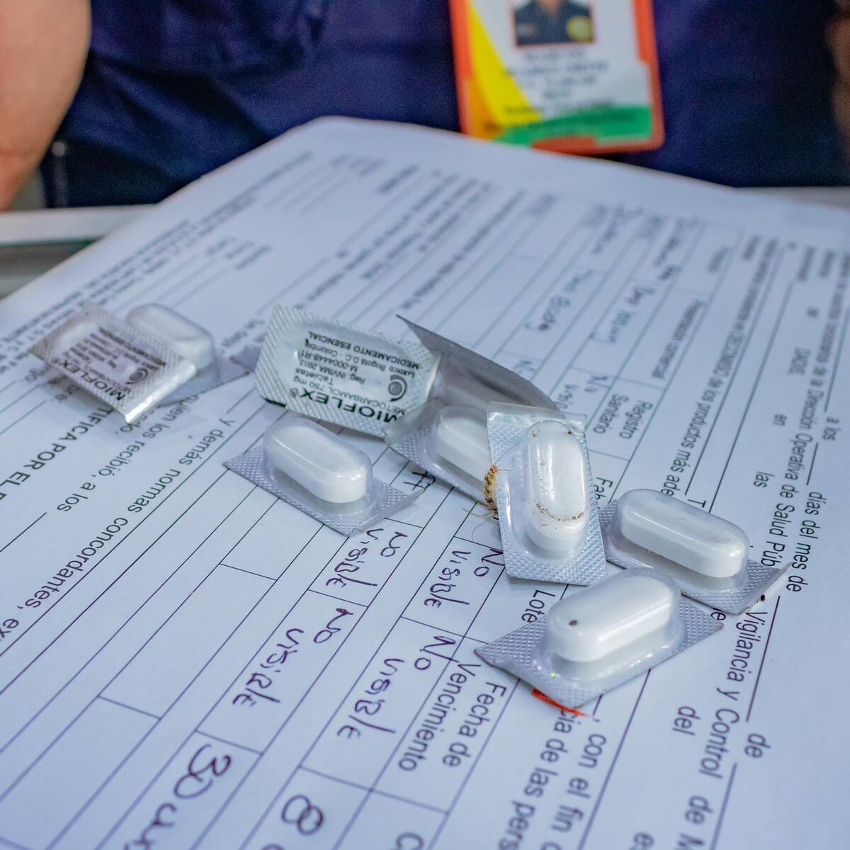 Más de 2.200 medicamentos vencidos fueron decomisados en operativo del DADIS