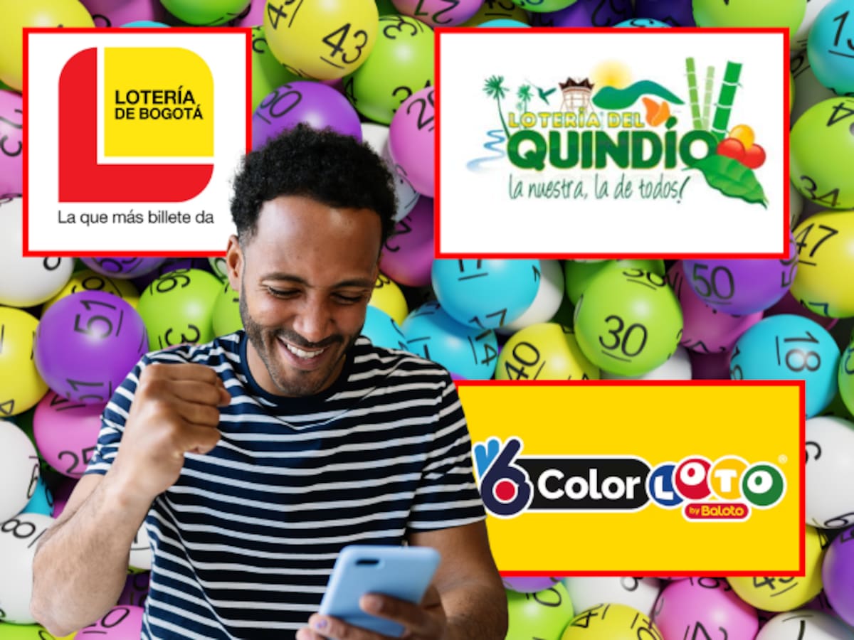 Resultado Lotería de Bogotá, Quindío y ColorLoto HOY 11 de junio 2026: números ganadores y premios