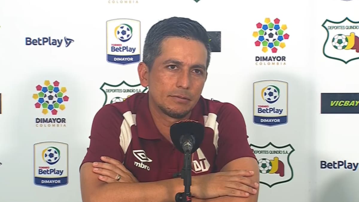 DT del Tolima y su queja tras eliminación en Copa: “El fútbol profesional es con VAR”