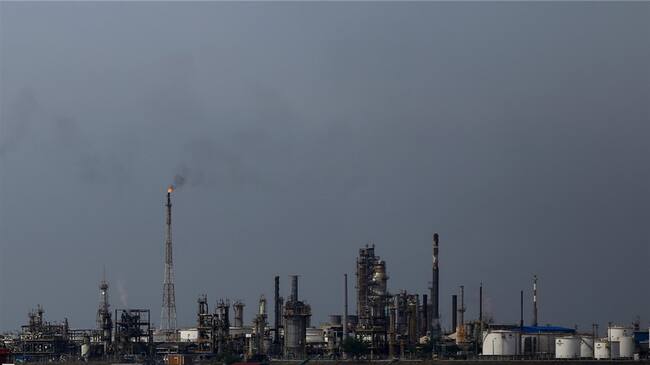 La refinería de Barrancabermeja conocida como "La Ciudad de Hierro". Foto: Colprensa.