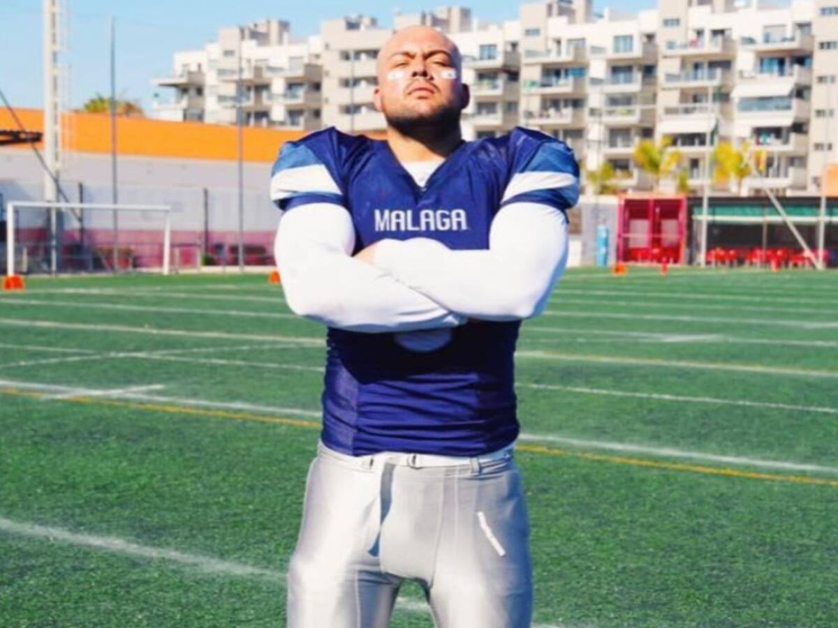 J. Guzmán: "Estoy jugando fútbol americano profesional en México y España"