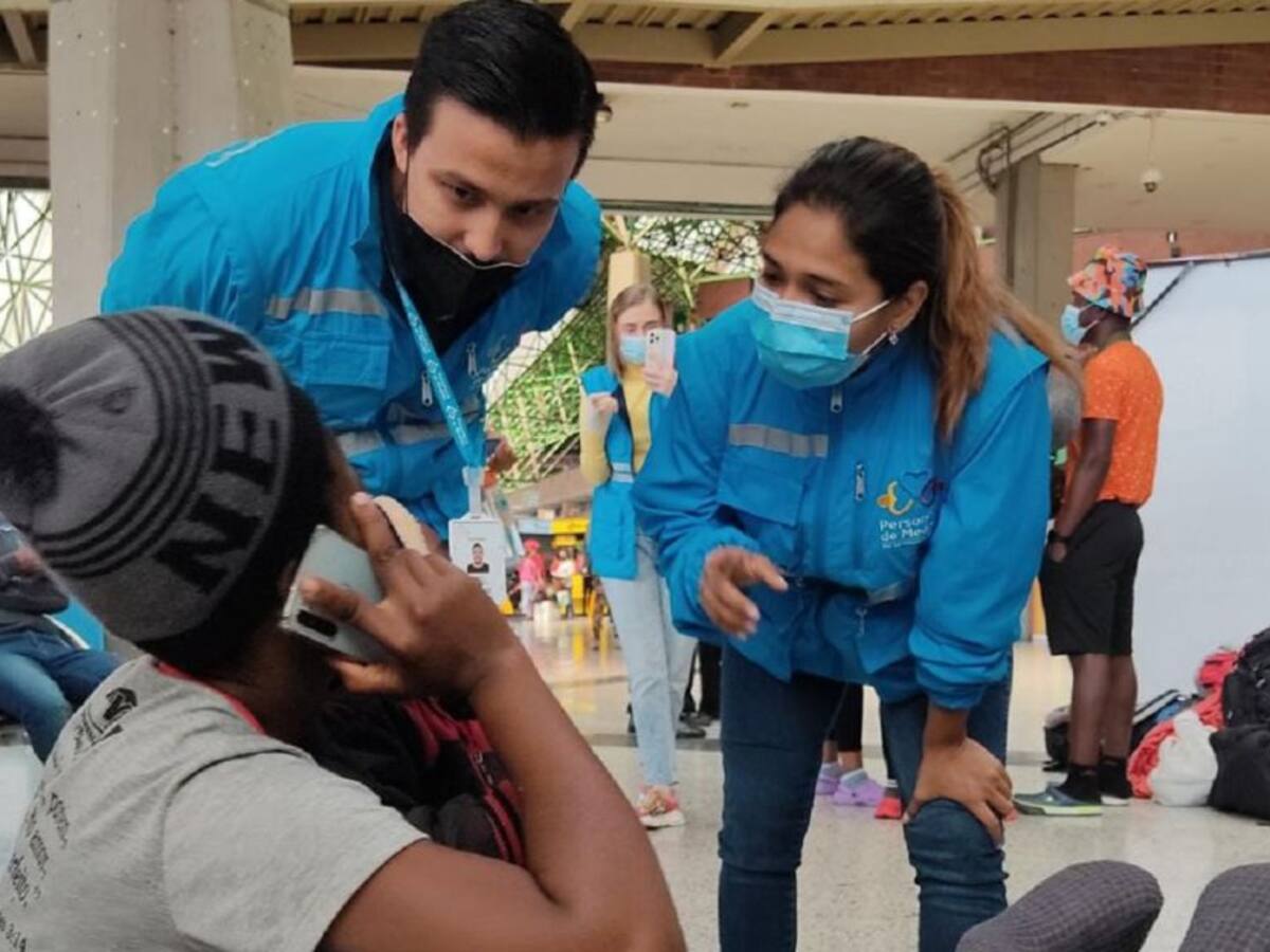 Aumentó el tránsito de migrantes por Medellín, según la personería