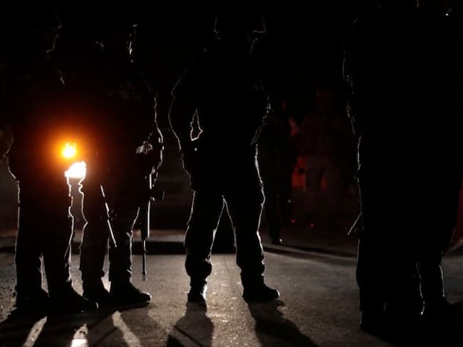 Ciudadano en la vía San Vicente de Chucurí - Bucaramanga