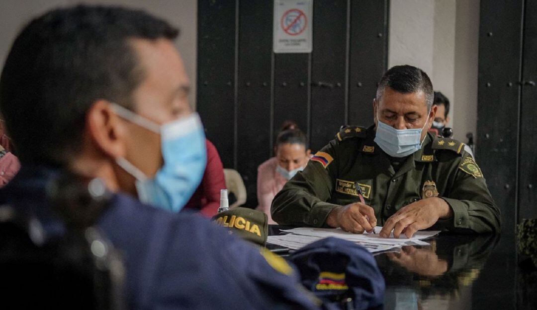 La institución tiene organizados puntos de intervención en esos sectores teniendo en cuenta el número de quejas por desacatar el toque de queda