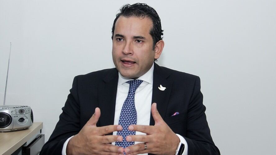 Renunció el director del Icetex, Andrés Vásquez. Foto: Colprensa